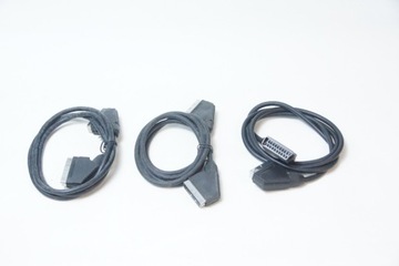 kabel video SCART / EURO / RGB - 3 szt.