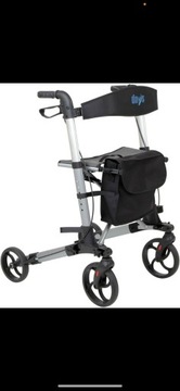 Lekki wózek balkonik Deluxe Rollator Senior