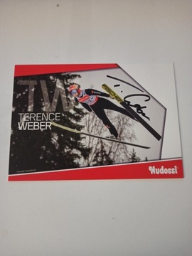 Terence Weber *AUTOGRAF* 