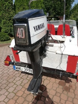 Silnik zaburtowy Yamaha 40KM komplet