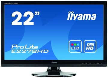 IIyama PL2278H 22" LED 1920x1080 VGA DVI