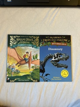 Magiczny domek na drzewie Dinozaury x2