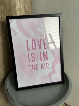 Plakat - love is in the air 