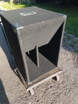 Kolumna basowa subbas subwoofer pasywny odwrotka 