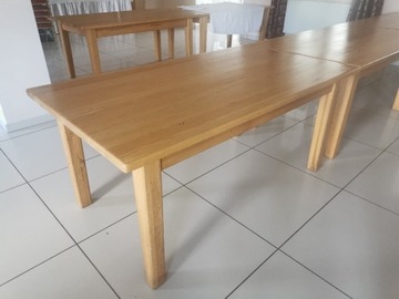 Stół drewniany bardzo masywny i ciężki 