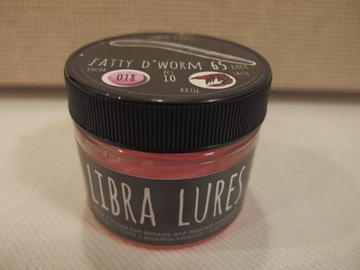 Libra Lures Fatty D Worm 65 mm 018 krill