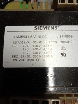 Transformator dużej mocy Siemens