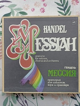 HANDEL MESSIAH Oratorio in Three Parts ( 4 LP )