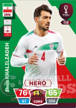 FIFA WORLD CUP QATAR 2022 - 138 Shoja Khalilzadeh