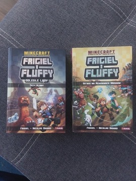 Książka dla młodzieży Minecraft Frigiel i Fluffy