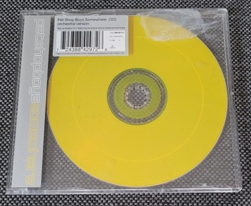 Pet Shop Boys Somewhere CD2 Orchestral Version UK 