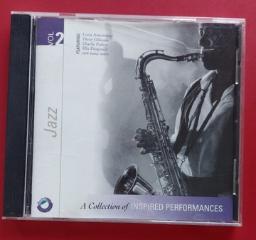 Płyta CD: Jazz Armstrong, Gillespie, Parker itp.