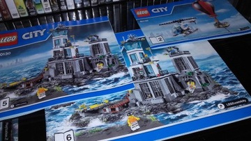 LEGO City 60130 Więzienna Wyspa policja posterunek