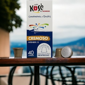 Kapsułki Kose by Kimbo Cremoso Nespresso 40 szt
