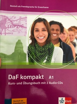 DaF kompakt A1 Kurs-und Übungsbuch mit 2 Audio-CDs