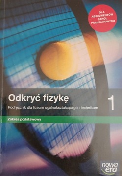 Odkryć fizykę 1, zakres podst.