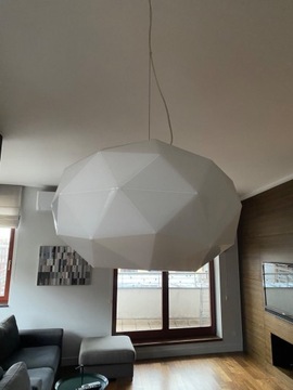 Artemide Soffione 45 lampa sufitowa, szklany klosz