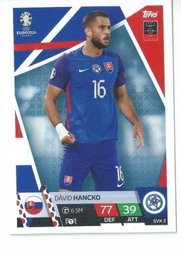 Match Attax EURO 2024 HANCKO SVK2