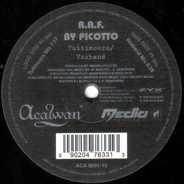 R.A.F. By Picotto Tuttincoro / Voxband
