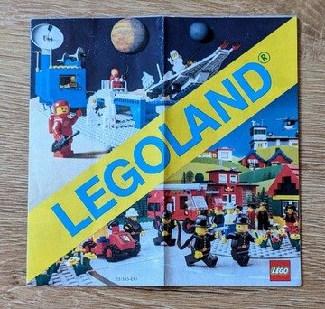 Lego - ulotka/katalog/reklama 1981r