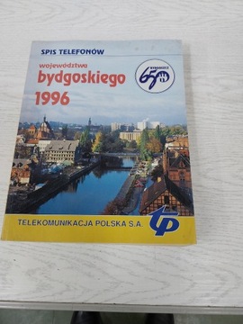 Książka telefoniczna woj. bydgoskiego 1996