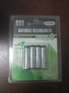 Akumulatorki baterie 1300 mah RAPTOR 4 sztuki