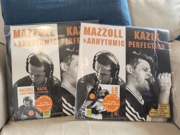 MAZZOLL KAZIK & ARHYTHMIC PERFECTION 2 Lp orange