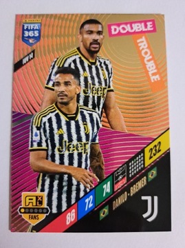 FIFA 365 2024 FANS DOUBLE TROUBLE JUV 14 Danilo