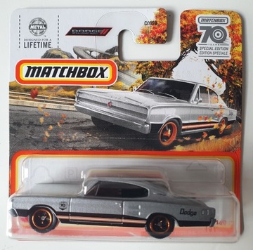 MATCHBOX - DODGE CHARGER 1966