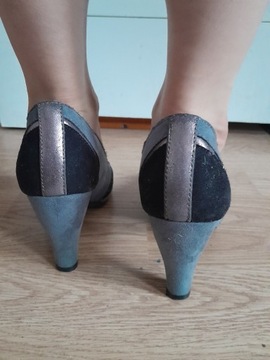 Buty na obcasie czułenka 36, buty 