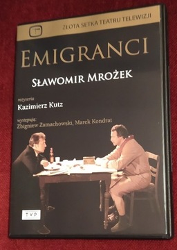 *Teatr Telewizji* Emigranci ( Zamachowski,Kondrat)