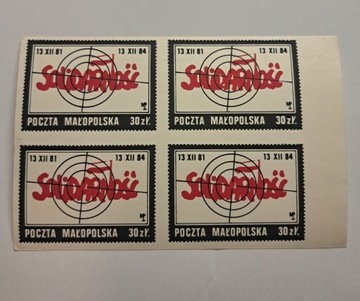 Bloczek Poczta Podziemna Solidarność