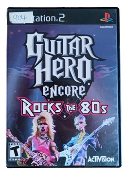 Guitar Hero Rock the 80 PlayStation PS2 Pudełko