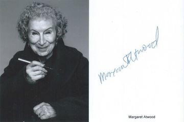 Margaret ATWOOD autograf! Opowieść podręcznej