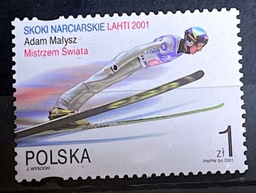 Adam Małysz Mistrzem Świata LAHTI 2001 nowy