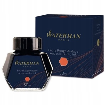 Atrament WATERMAN Czerwony 50 ml