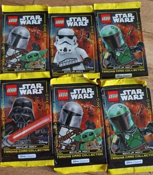 Lego Star Wars Edycja Mocy 10 saszetek 60 kart