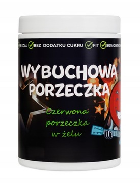 CZERWONA PORZECZKA W ŻELU FIT BEZ CUKRU DŻEM