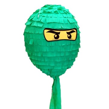Piniata urodzinowa LEGO Ninjago zielona 30cm