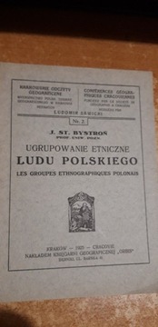 Ugrupowanie etniczne ludu polskiego-Bystroń-Kr1925