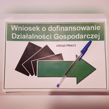 Długopis - Wniosek dotacje Nowym Dworze Maz POMOGĘ