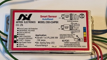 sterownik do świetlówki ANRON CSD-C24PBX