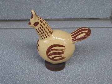 Solniczka ceramiczna Kura lata 80-te