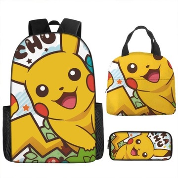 Plecak Pokemon Pikachu  + gratis