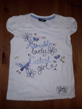 Bluzka dla dziewczynki haftowana