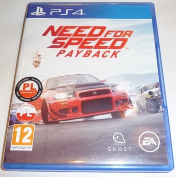 Need For Speed Payback PS4 + Slim + Pro Wejherowo