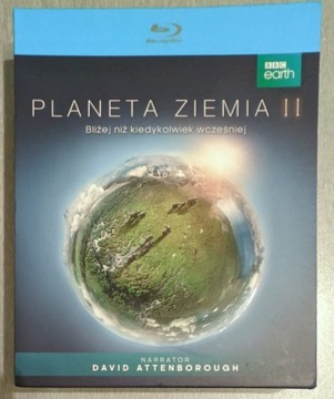 "Planeta ziemia II" 2xBlu-Ray, PL (lektor+napisy).