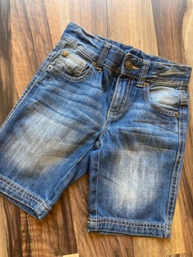 Benetton jeans krótkie spodenki  3-4lata