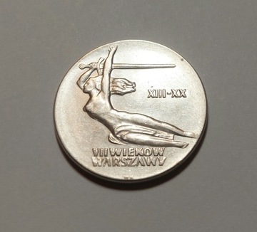 10 złotych 1965 - VII w. Warszawy: Nike