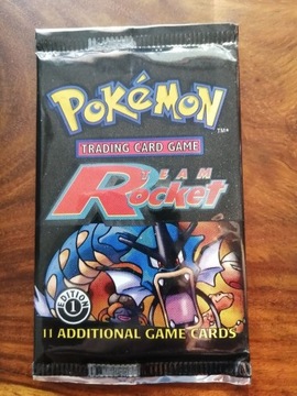 2000 Pokemon Team Rocket 1st Edition Booster Pack 